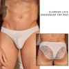 Men's Lace Briefs Sexy Low Waist Fashion Hip-Lifting Briefs