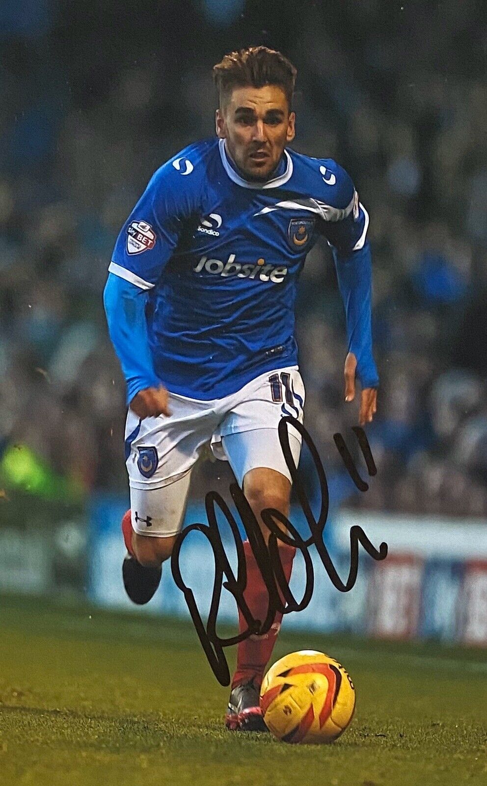 Ricky Holmes Hand Signed 6X4 Photo Poster painting - Portsmouth