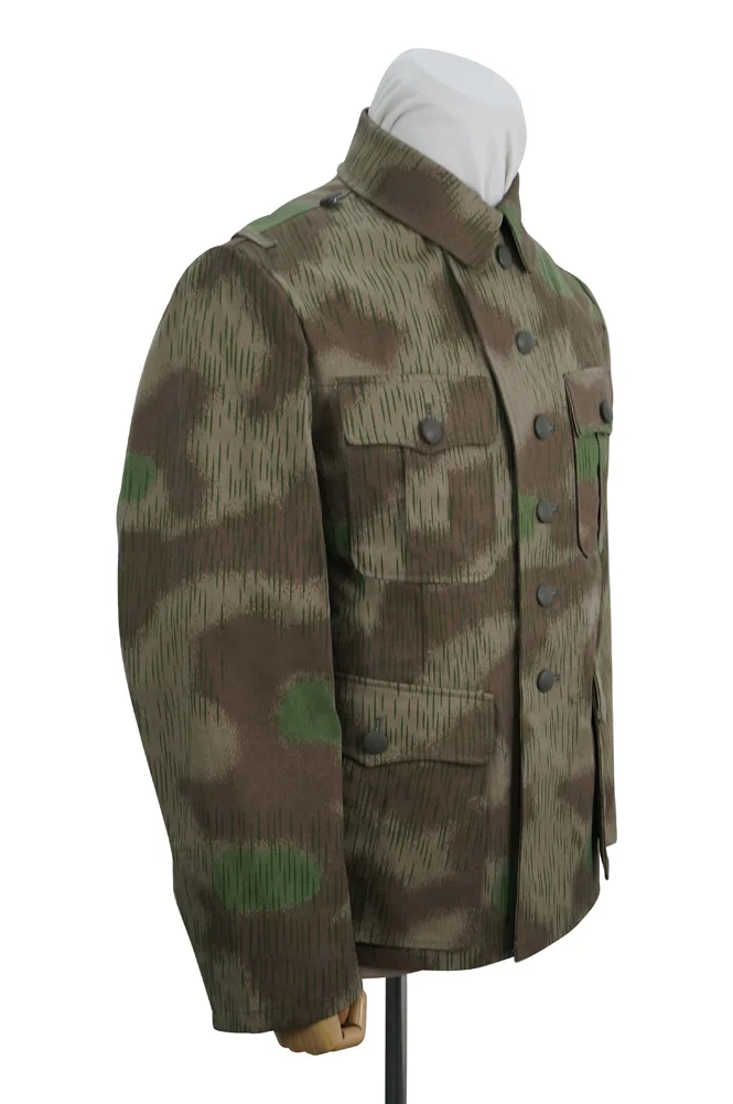   Wehrmacht German Marsh Sumpfsmuster 44 With Splinter Color Camo M1941 Field Tunic German-Uniform