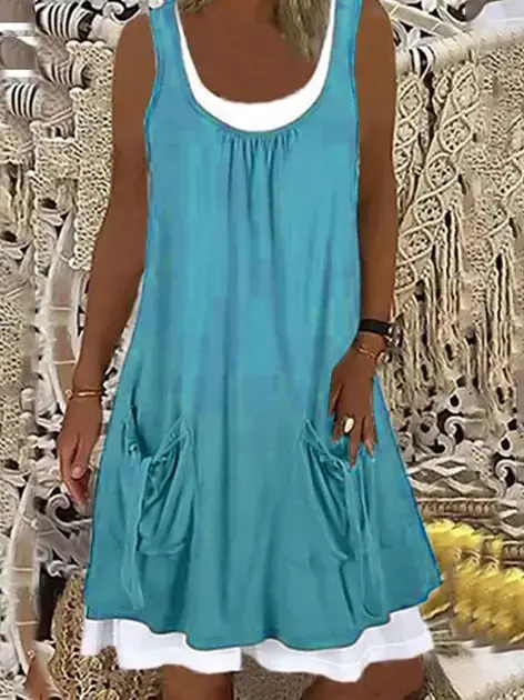 Cotton Casual A-Line Dresses