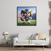 【Limited Stock Sale】Los Angeles Rams Football-11CT Stamped Cross Stitch 40*40cm tapestrymarket
