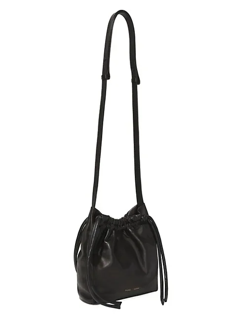 Proenza Schouler Drawstring Leather Pouch bag