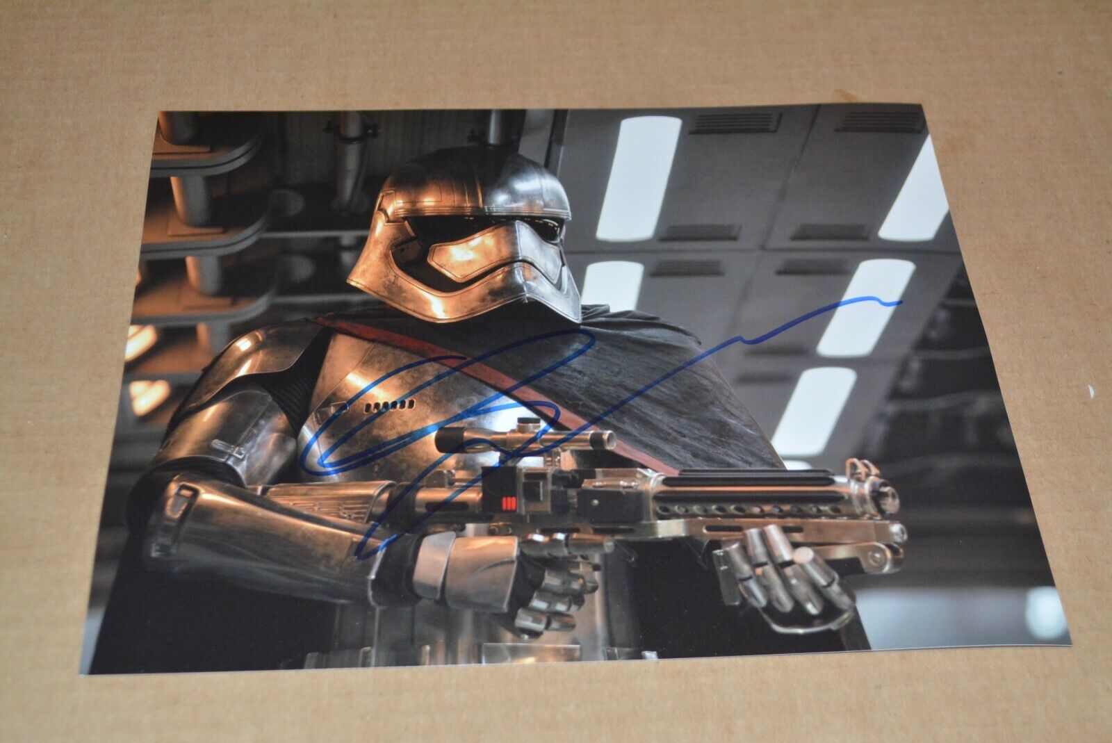 GWENDOLINE CHRISTIE signed autograph 8x10 20x25 cm In Person STAR WARS Phasma