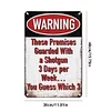 Funny Warning - Vintage Metal Signs(12*16Inch) - Warning