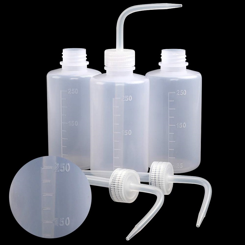 

6pcs 250ml Transparent Empty Spray Bottle Plastic Mini Refillable Container, 501 Original