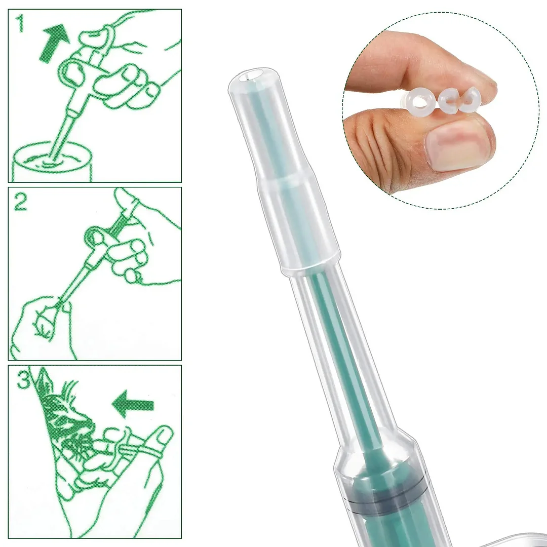 Pet Medication Dispenser Pressing Feeding Medicine Stick for Cats and Dogs