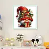 Christmas Gnome Gifts-11CT Stamped Cross Stitch 40*40cm/15.75*15.75in tapestrymarket