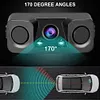 3 In 1 Electronic LED Display System 170 Degree Angle Reversing Radar Ultrasonic