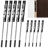[US Local Warehouse] 10Pcs Flush Mount Extension Bolt with Rod Latch Slide Bolt Lock for French Doors