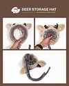 Christmas Deer Antler Hat Accessary Decoration For Christmas Party Gift