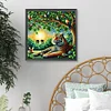 Diamond Painting-DIY Full Round Drill Tiger(40*40CM)