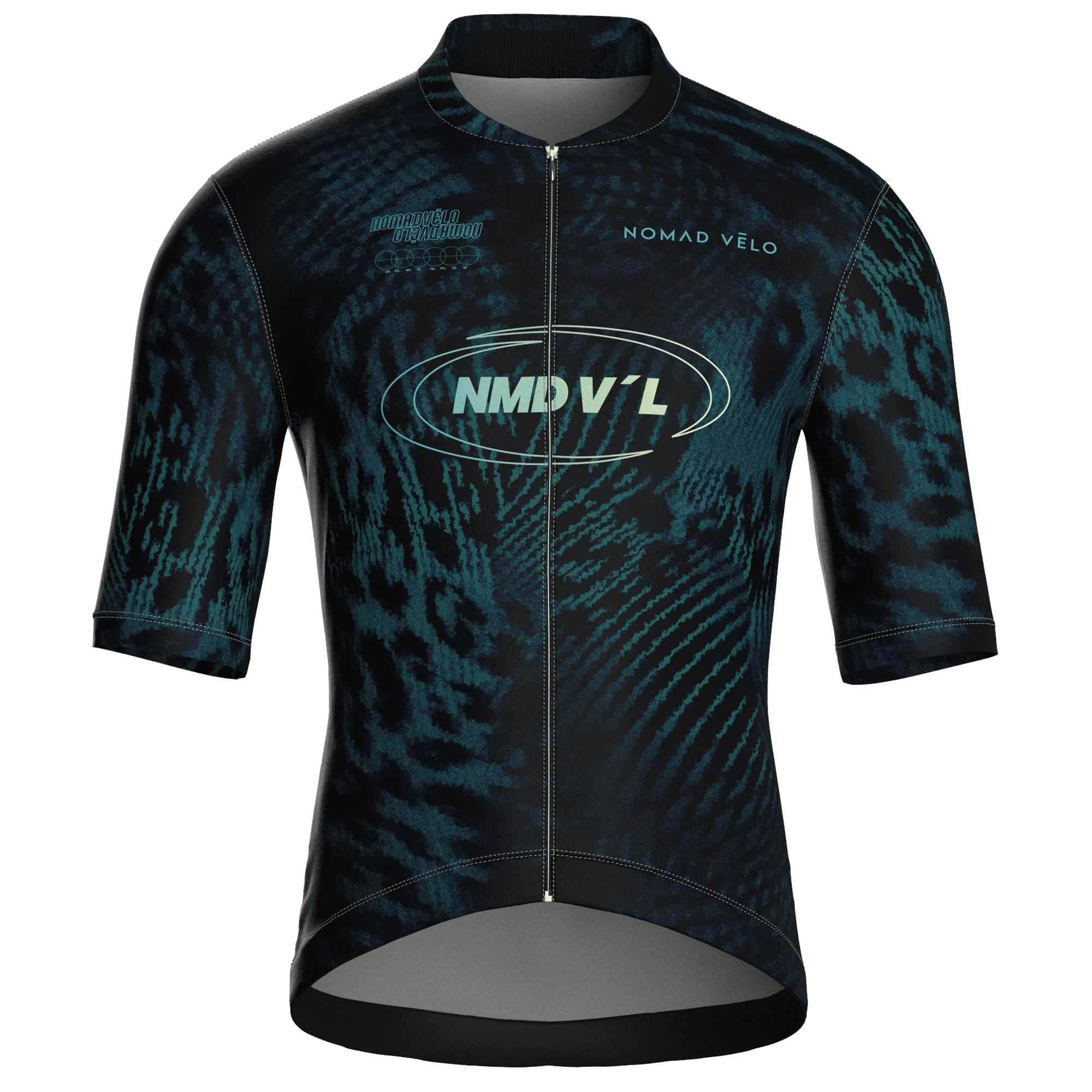 Panther Teal Jersey – Cycling Short Sleeve Race Fit