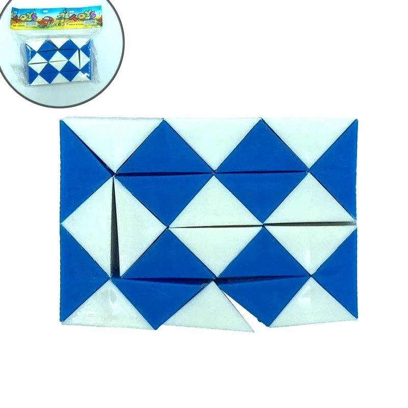 Fashion Children’s Educational Transformation Magic Snake Folding Cube Capsule Twist Toy