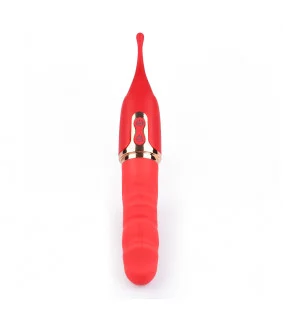 2 In 1 Heating 10 Modes Clit Vibrator