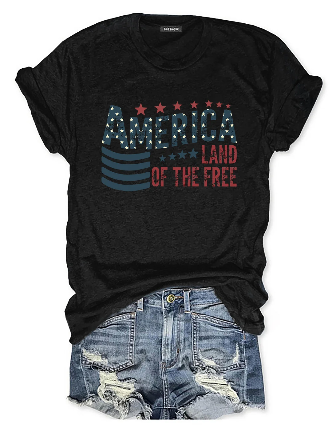 Americana Land Of The Free T-shirt