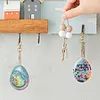 Eier, Diamantbemalung, Schl&uuml;sselanh&auml;nger, doppelseitig Tier f&uuml;r die Handtasche f&uuml;r Erwachsene, Handtaschendekoration,