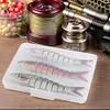 3Pcs Sinking Wobblers Fishing Lures Multi-Section Hard Bait for Pike Bass Trout