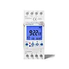 2 Channels Programmable 24Hours Time Clock Big LCD Display Digital Timer Switch