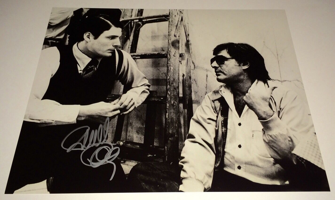 Richard Donner SUPERMAN Signed 11 X 14 Photo Poster painting Authentic IN PERSON PROOF