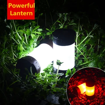 LED Rechargeable Camping Light 20W Super Bright LED Lantern Long-Range  Lithium Outdoor Lampu for Camping Fishing Hunting