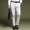 Men's Business Casual Pants Straight Leg Pants