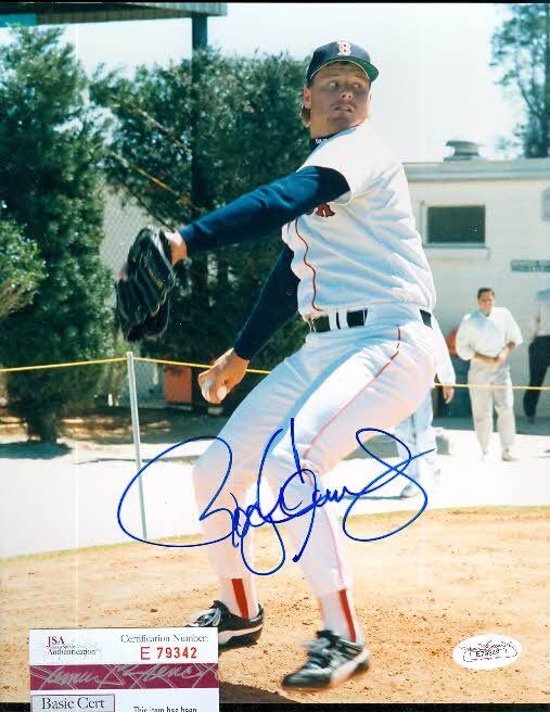 Roger Clemens Early Signed 8x10 Photo Poster painting Jsa Autograph