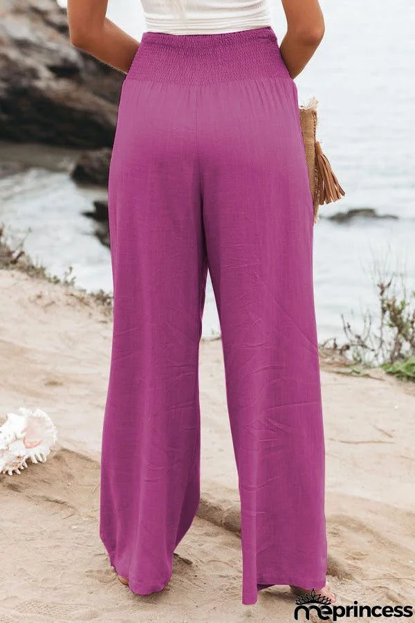 Fresh Air Pocketed Smocked Pants