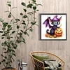 (40*40cm)Halloween Pterosaur - Full Round Drill Diamond Painting