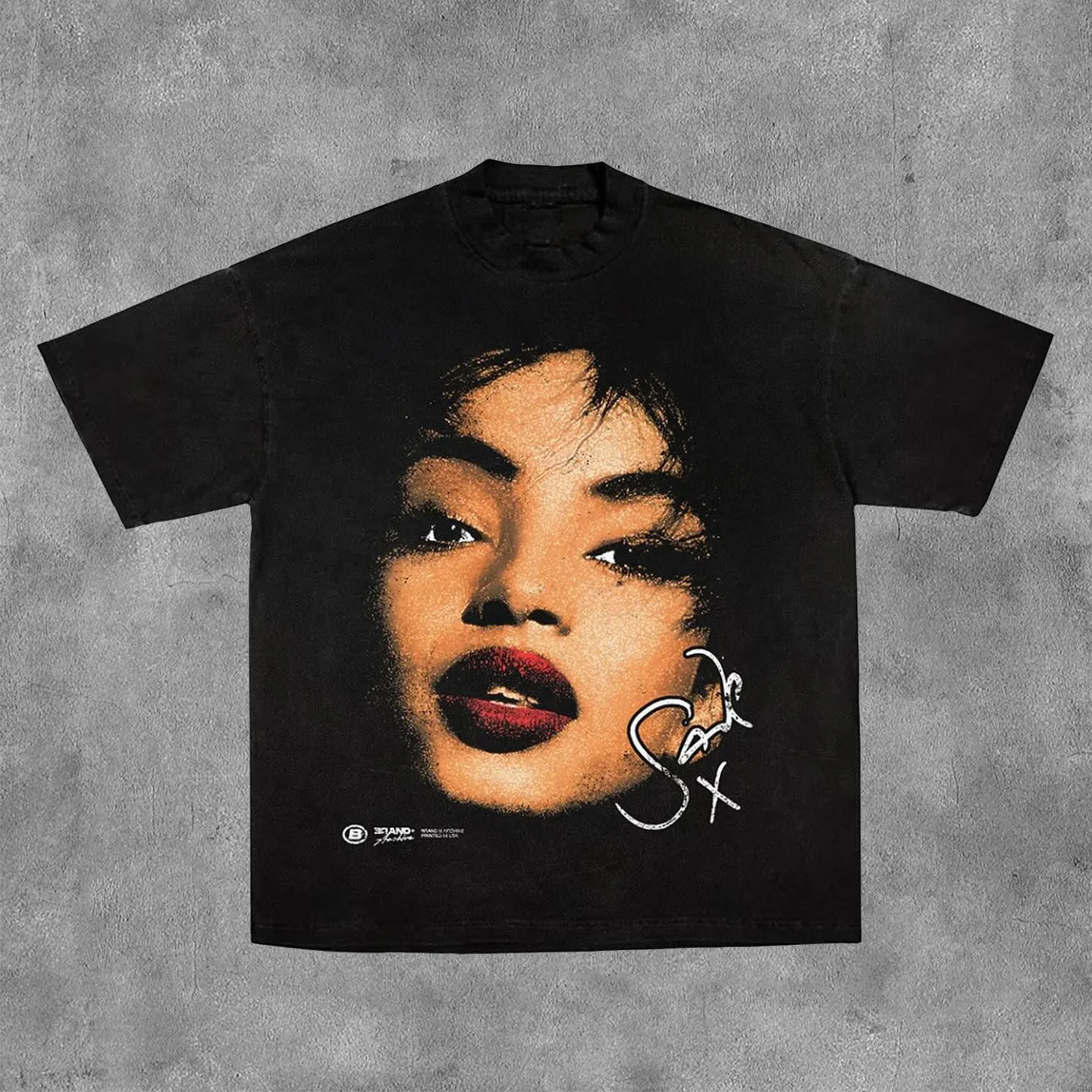 Personalized Sade Adu Print Short Sleeve T-Shirt