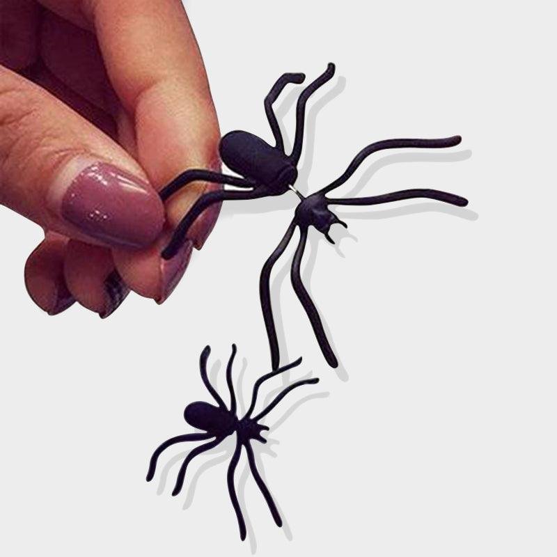 Black Spider Earring