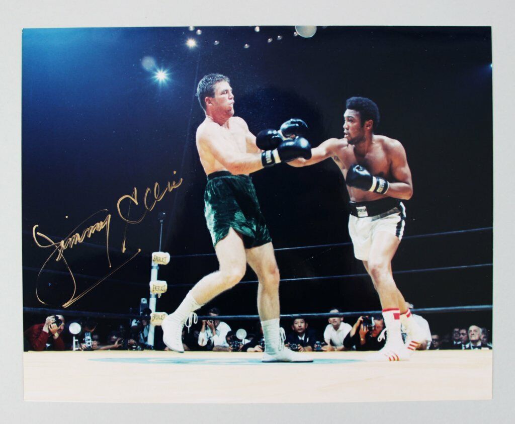 Jimmy Ellis Signed Photo Poster painting Boxing 8x10 - COA PSA/DNA