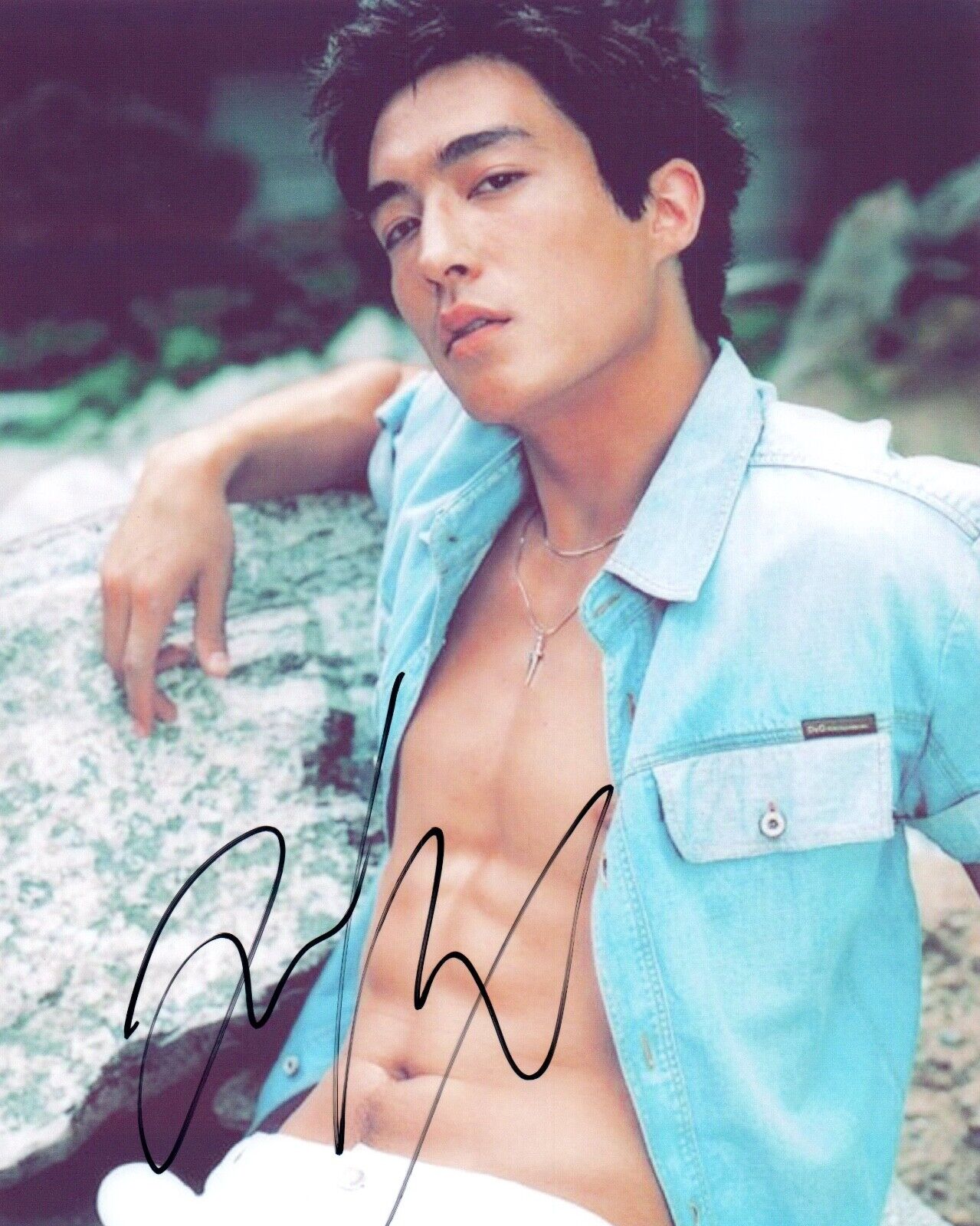 Daniel Henney Signed Autograph 8x10 Photo Poster painting Criminal Minds Hot Shirtless Actor COA