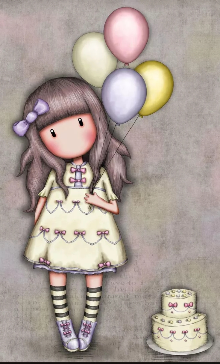 

30*40CM - Round Drill Diamond Painting - Goliath Doll, 501 Original