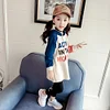 Kid Baby Girl Fleece Sweatshirt Fashion T-shirt
