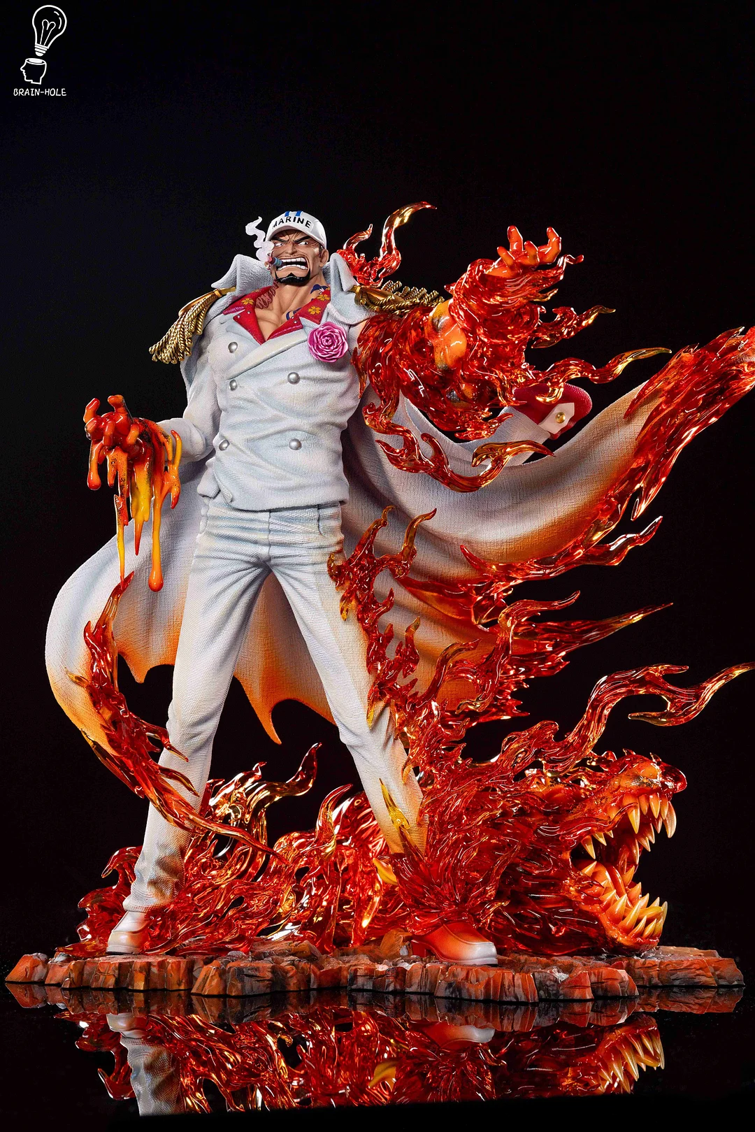 某メーカー - Akainu Sakazuki/ Standing ONE Brain - Statue Resin PIECE その他