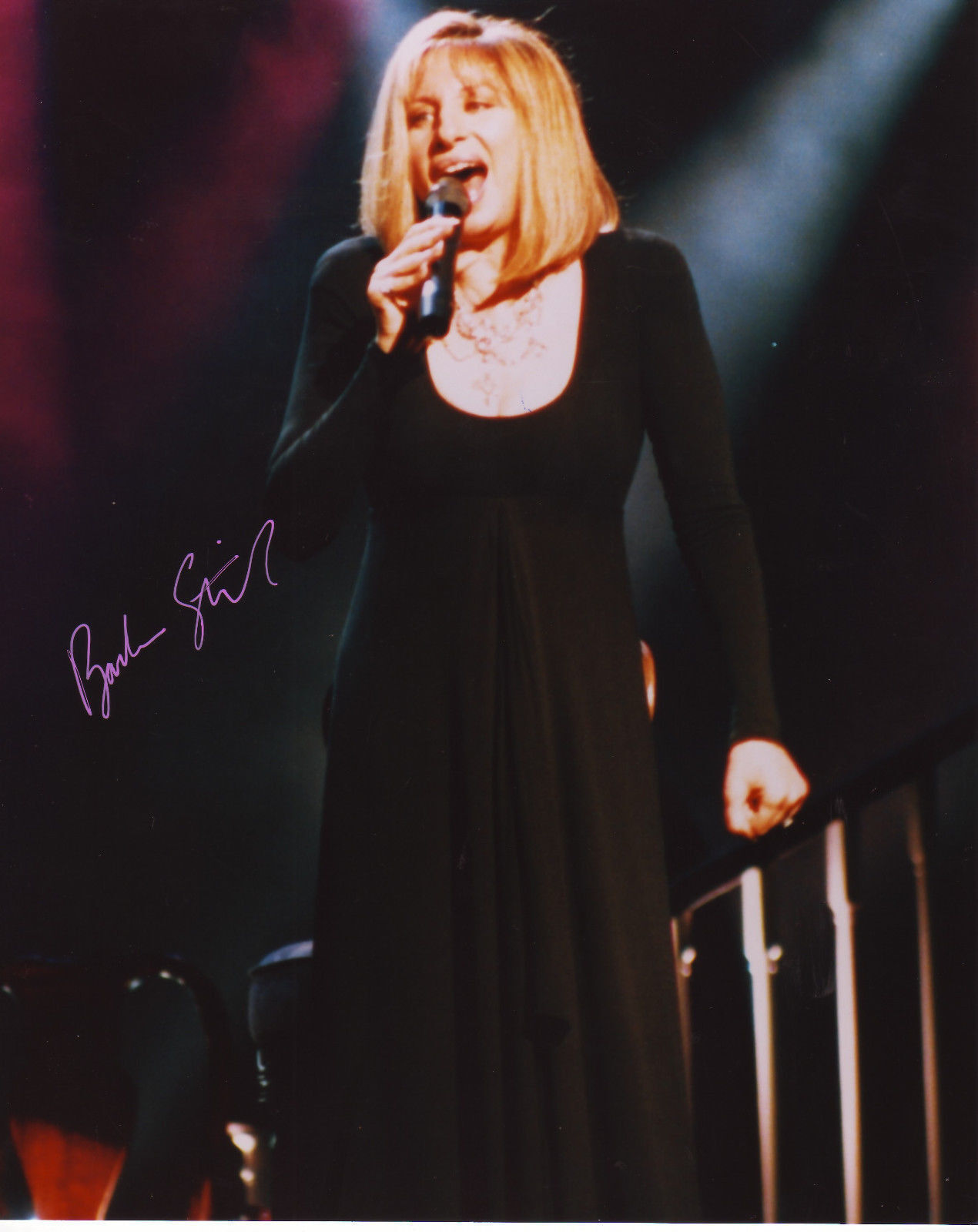 BARBRA STREISAND AUTOGRAPH SIGNED PP Photo Poster painting POSTER