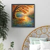 Diamond Painting-DIY Full Round Drill Stained Glass Tree(40*40 CM)
