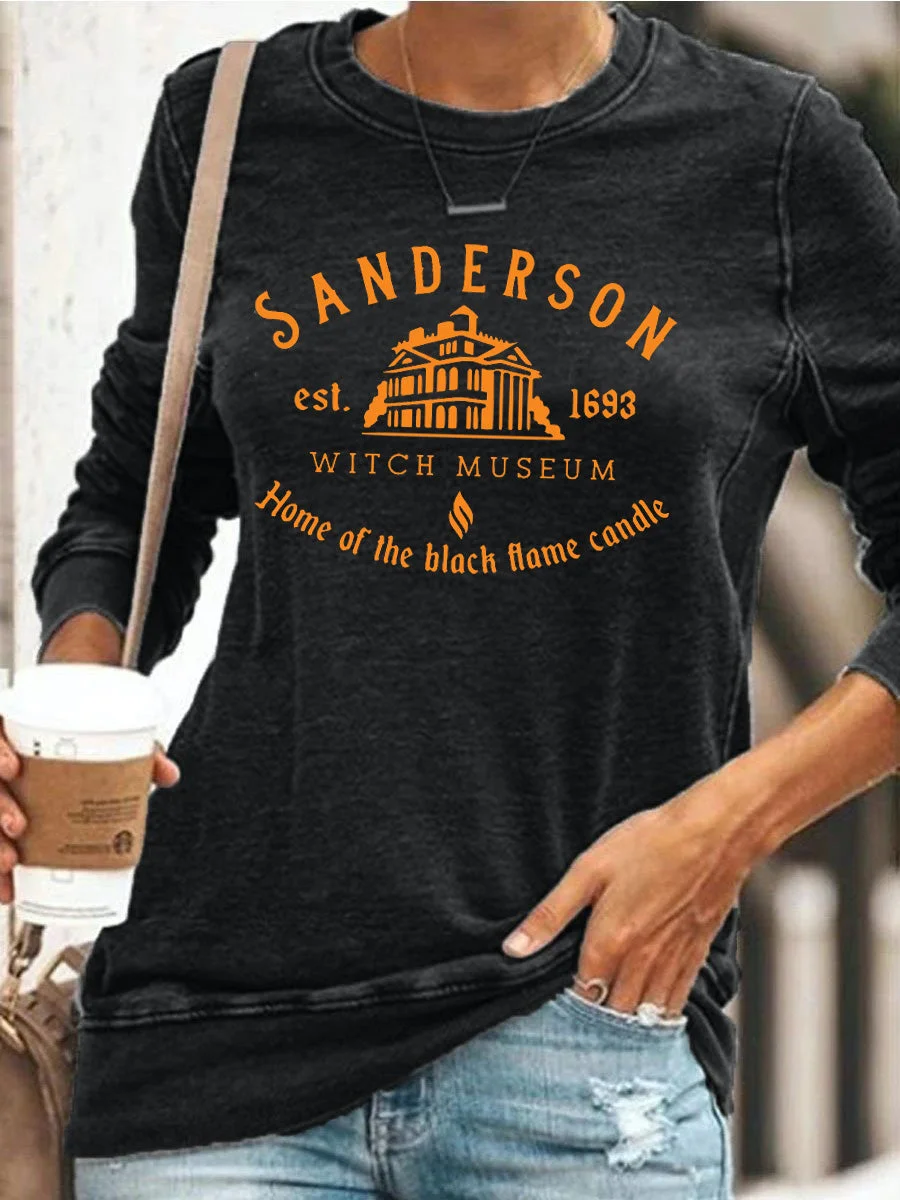 Sanderson Witch Museum Halloween Sweatshirt
