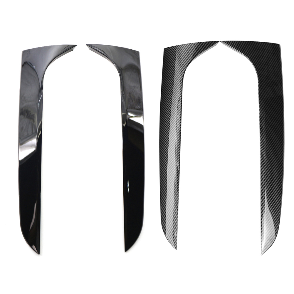 

ABS Plastic Rear Window Side Spoiler for Audi A4 B8 Allroad Avant 2009-2016, Bright black, 501 Original