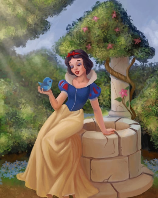 

Snow White – Paint By Numbers - 40*50CM, 501 Original