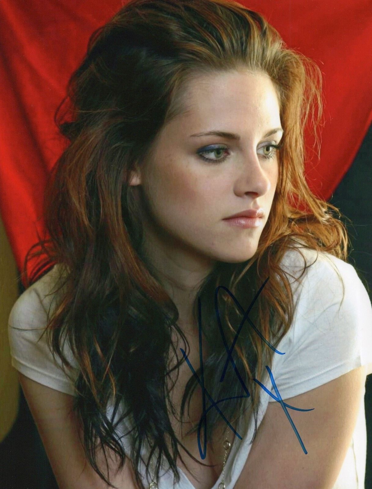 KRISTEN STEWART AUTOGRAPHED SIGNED A4 PP POSTER Photo Poster painting PRINT 29