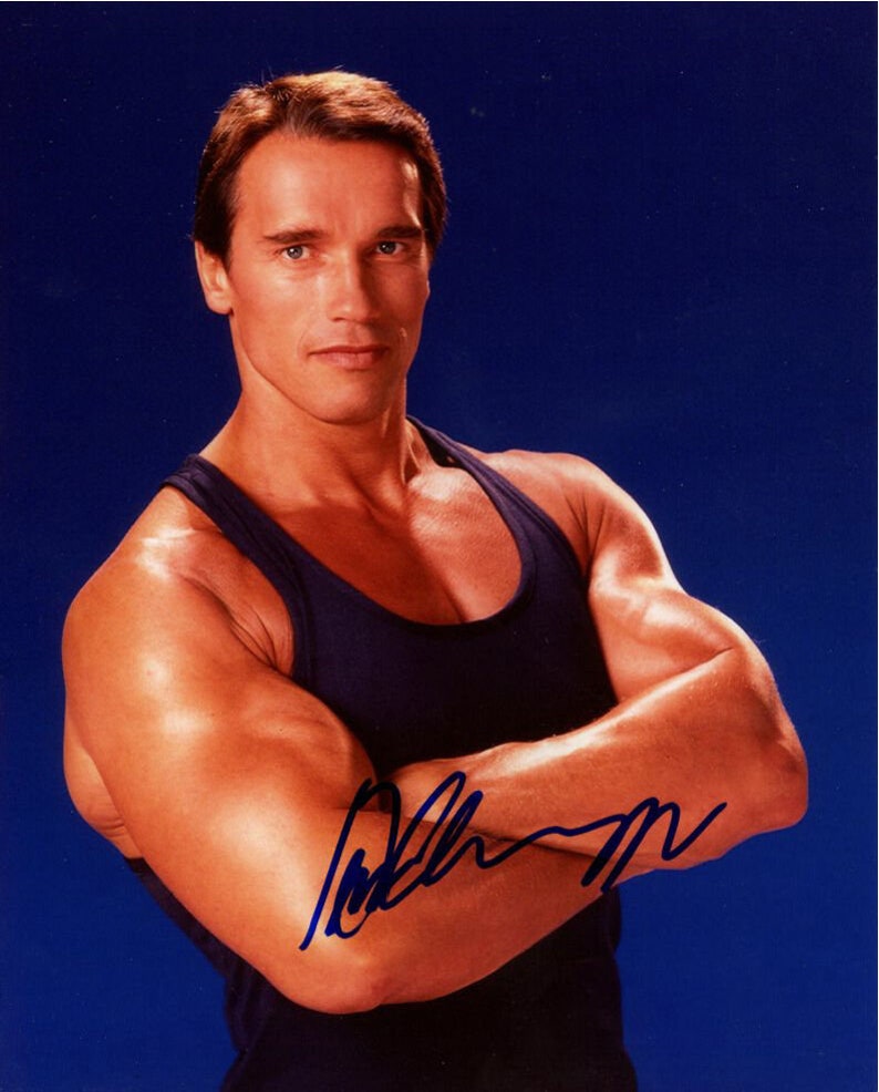 Arnold schwarzenegger signed autographed 11x14 Photo Poster painting