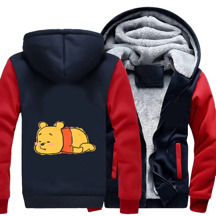 A Sleeping Pooh, Winnie the Pooh Fleece Jacket