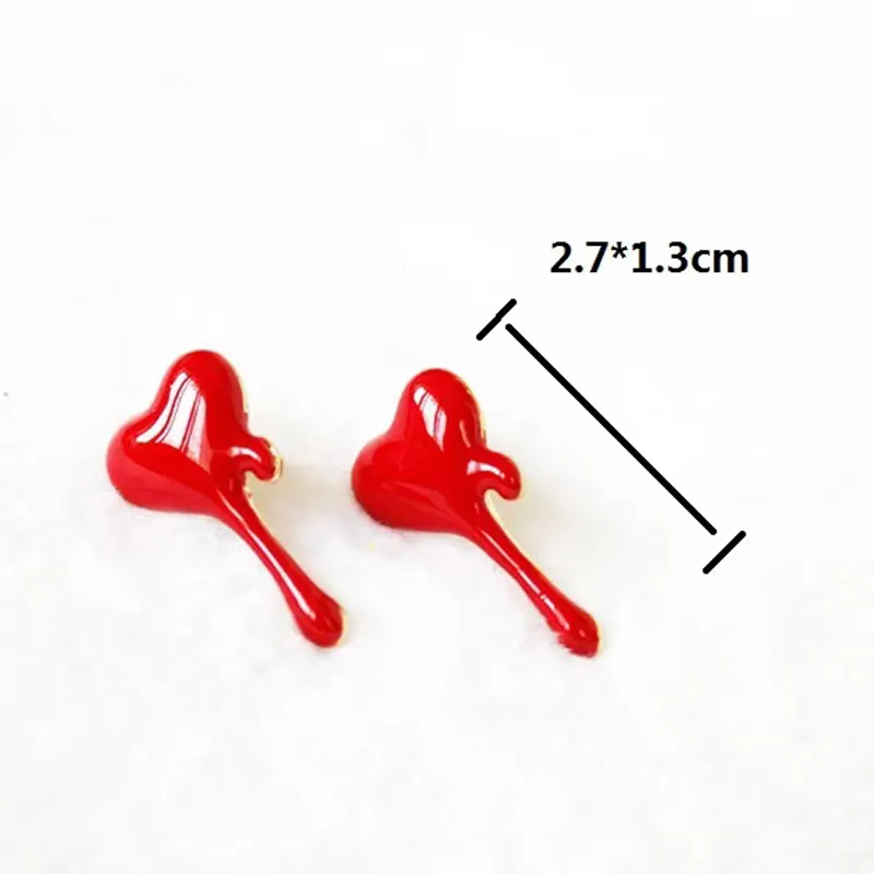 Halloween Gothic Cross Earrings Ear Clip