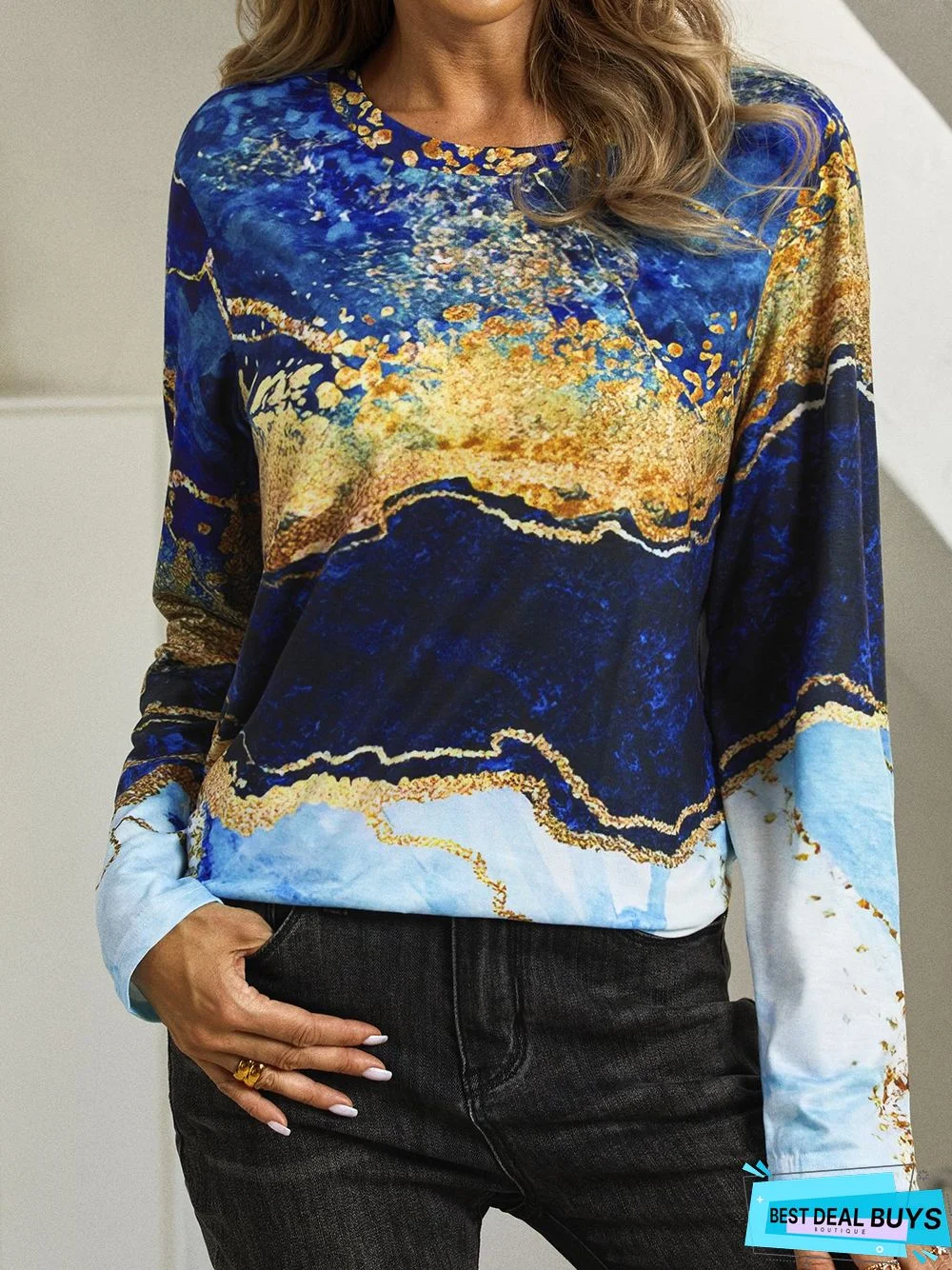 Casual Printed Tunic T-Shirt