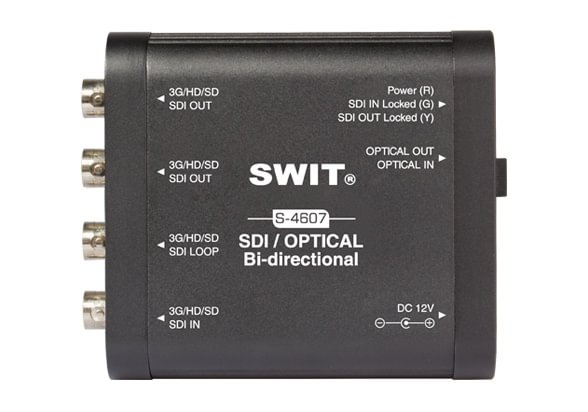 S-4607 Bi-directional SDI/Optical Converter