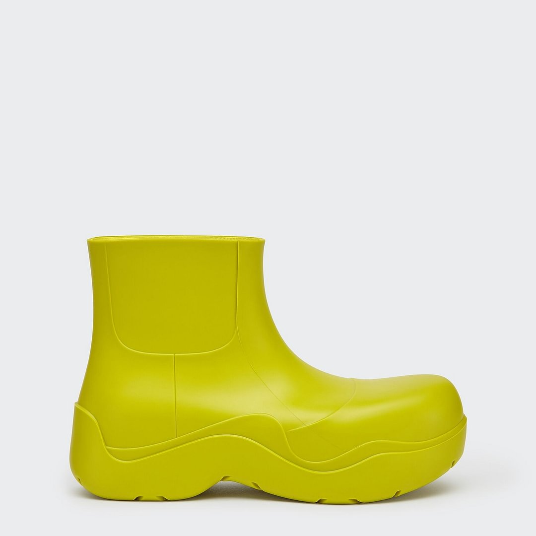 Women's Big Head Thick Soled Rain Boots High Short Boots - vzzhome