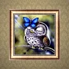 Owl - Full Round Diamond Painting