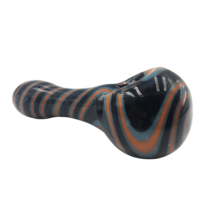Glass Spoon Tobacco Smoking Hand Pocket Pipe