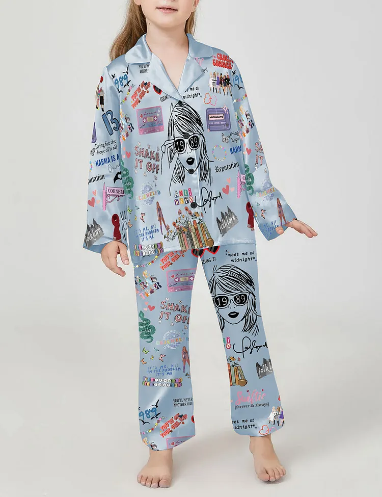 Eras Tour Cute Kid's Pajama Set